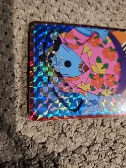 ONE PIECE HOLOGRAPHIC TRADING CARD STICKER JINBE EGG HEAD - Image 2