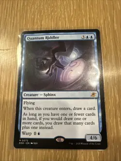 Quantum Riddler Edge of Eternities Regular Card (M) 0072 - Image 1