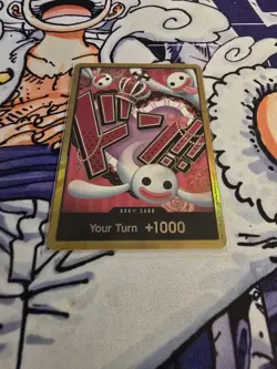 DON!! Card (Perona) (Gold) Premium Booster -The Best- Foil English - Image 1