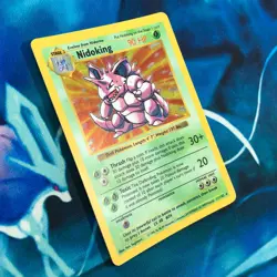 Nidoking - 11/102 - Shadowless Holo Rare Base Set 1999 - Pokemon Card - HP - Image 3