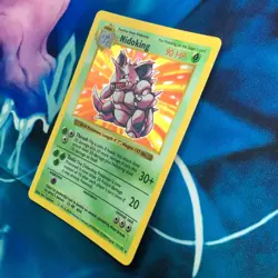 Nidoking - 11/102 - Shadowless Holo Rare Base Set 1999 - Pokemon Card - HP - Image 4