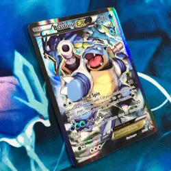 Blastoise EX - XY122 - Full Art Promo Black Star Rare - Pokemon Card - MP - Image 3
