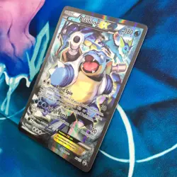 Blastoise EX - XY122 - Full Art Promo Black Star Rare - Pokemon Card - MP - Image 4