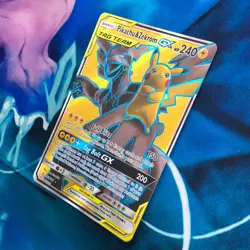 Pikachu & Zekrom GX - 162/181 - Full Art Rare Team Up - Pokemon Card - MP - Image 5