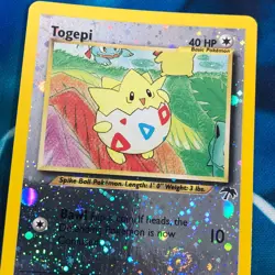 Togepi - 4/18 - Holo Promo Southern Islands - Pokemon Card - LP - Image 2