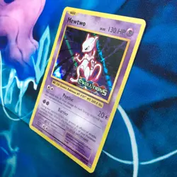 Mewtwo - 51/108 - Prerelease Promo Rare Holo Evolutions - Pokemon Card - MP - Image 4