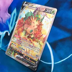 Leafeon V - 167/203 - Full Alt Art Rare Evolving Skies - Pokemon Card - LP - Image 4