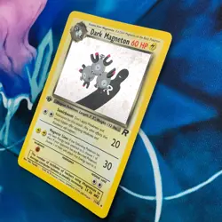 Dark Magneton - 11/82 - 1st Edition Holo Rare Team Rocket - Pokemon Card - HP - Image 5