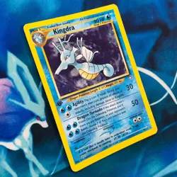 Kingdra - 8/111 - 1st Edition Holo Rare Neo Genesis - Pokemon Card - MP - Image 3