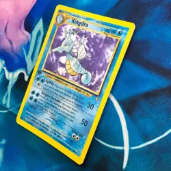 Kingdra - 8/111 - 1st Edition Holo Rare Neo Genesis - Pokemon Card - MP - Image 4