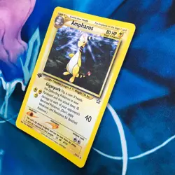 Ampharos - 1/111 - 1st Edition Holo Rare Neo Genesis - Pokemon Card - MP - Image 4