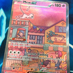 Mew ex - SVP053 - Full Alt Art Illustration Promo Rare - Pokemon Card - NM - Image 2