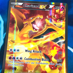 Charizard EX - XY121 - Full Art Black Star Ultra Rare Promo - Pokemon Card - MP - Image 2