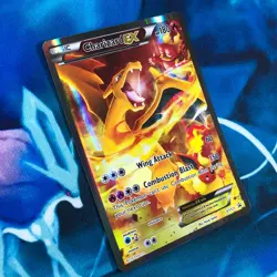 Charizard EX - XY121 - Full Art Black Star Ultra Rare Promo - Pokemon Card - MP - Image 3