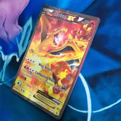 Charizard EX - XY121 - Full Art Black Star Ultra Rare Promo - Pokemon Card - MP - Image 4