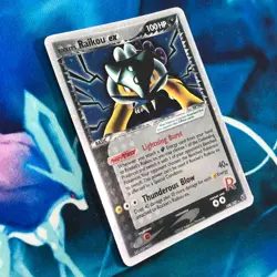 Rocket's Raikou ex - 108/107 - Secret Rare Holo ex Deoxys - Pokemon Card - MP - Image 3