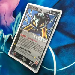 Rocket's Raikou ex - 108/107 - Secret Rare Holo ex Deoxys - Pokemon Card - MP - Image 4