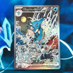 Kingdra ex - SVP131 - Full Art Ultra Rare Holo Promo - Pokemon Card - LP - Image 1