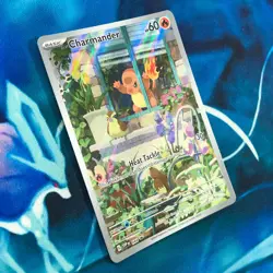 Charmander - SVP044 - Full Art Illustration Promo Rare Holo - Pokemon Card - NM - Image 3