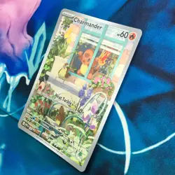 Charmander - SVP044 - Full Art Illustration Promo Rare Holo - Pokemon Card - NM - Image 4