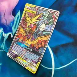 Moltres & Zapdos & Articuno GX - SM210 - Full Art Promo - Pokemon Card - NM - Image 4