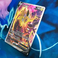 Jolteon V - SWSH183 - Full Alt Art Rare Black Star Promo - Pokemon Card - NM - Image 4