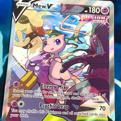 Mew V - 251/264 - OC Full Alt Art Rare Fusion Strike - Pokemon Card - NM - Image 2