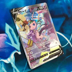 Mew V - 251/264 - OC Full Alt Art Rare Fusion Strike - Pokemon Card - NM - Image 3