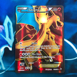 Charizard EX - 100/106 - Full Art Rare Holo Flashfire - Pokemon Card - HP - Image 1