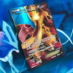 Charizard EX - 100/106 - Full Art Rare Holo Flashfire - Pokemon Card - HP - Image 3