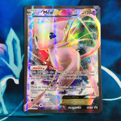 Mew EX - XY126 - Full Art Black Star Ultra Rare Promo - Pokemon Card - LP - Image 1