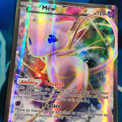 Mew EX - XY126 - Full Art Black Star Ultra Rare Promo - Pokemon Card - LP - Image 2