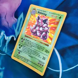 Nidoking - 11/102 - Shadowless Holo Rare Base Set 1999 - Pokemon Card - HP - Image 4