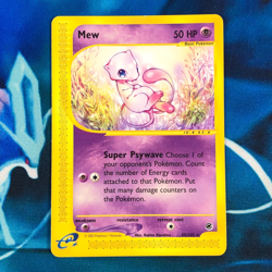 Mew - 55/165 - Rare Expedition Base Set - Pokemon Card - LP - Image 1