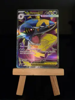 Mega Sharpedo ex 113/094 Phantasmal Flames Holo Ultra Rare Pokemon TCG Card - Image 4