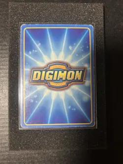 DIGIMON Digital Monsters METALGREYMON Gold Text Bo-80 Trading Card 1999 BANDAI - Image 2