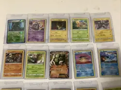 Pokemon Lot Of 87 Cards Rare Ultra Rare Halos No Commons Sleaved - Image 3