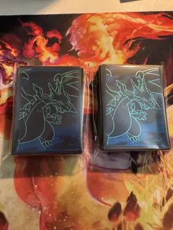 Pokemon Card Sleeves Phantasmal Flames ETB - 2 Packs Of 65 Sleeves - Image 1