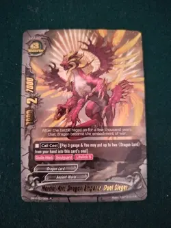buddyfight card Martial Arts Dragon Emperor, Duel Sieger - Image 2