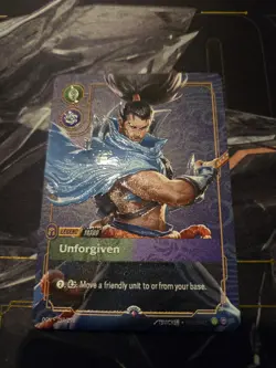 Riftbound YASUO Unforgiven METAL Card Houston Prize Wall Exclusive Promo 1 of 35 - Image 1