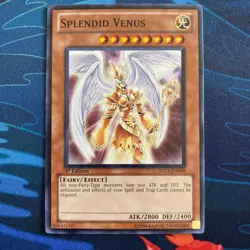 Splendid Venus Yugioh Card SDLS-EN009 Common 1st Edition 1996 - Image 1