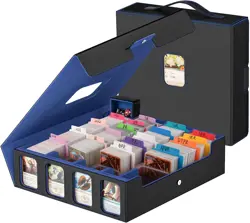 3200+ Trading Card Storage Box with Commander Display, 4-Row TCG Card Box with P - Image 1