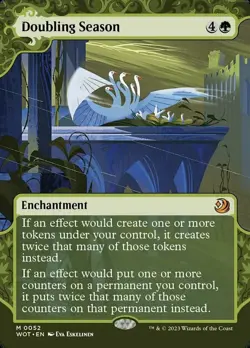 Doubling Season - Wilds of Eldraine: Enchanting Tales - English - NM - MTG - Image 1