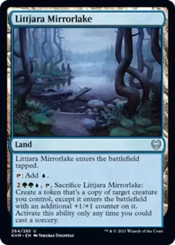 Littjara Mirrorlake - Kaldheim - English - NM - MTG - Image 1