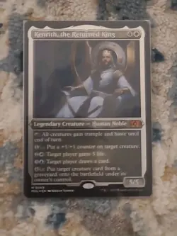 Magic: the Gathering - Kenrith, the Returned King -NM Foil Etched - Image 1