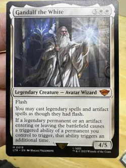 MTG Gandalf the White, NM-Mint, English Universes Beyond: LOTR: Tales of Middle- - Image 1