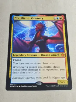 Magic: The Gathering - Foundations - Niv-Mizzet, Visionary 0123 Mythic Rare - NM - Image 5