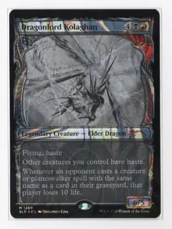 Dragonlord Kolaghan - MTG Secret Lair [Halo Foil] SLD #1269 UNPLAYED - Image 1