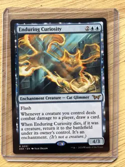 Enduring Curiosity #51 Duskmourn: House of Horror NM - Image 2