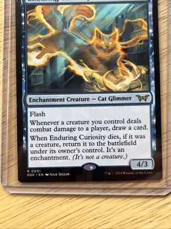 Enduring Curiosity #51 Duskmourn: House of Horror NM - Image 3